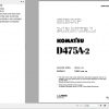Komatsu Mining Bulldozers D475A 2 Shop ManualSEBD019M0207 1