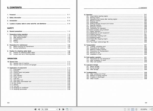 Komatsu Mining Bulldozers D475A 3 Operation and Maintenance ManualSEAM025103T 2