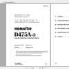 Komatsu Mining Bulldozers D475A 3 Shop Manual 2
