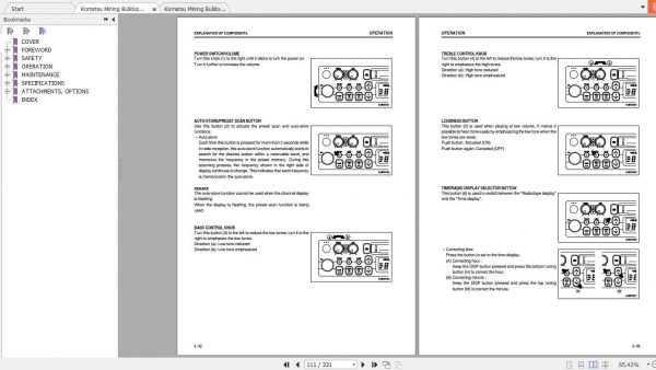 Komatsu Mining Bulldozers D475ASD 5 Operation and Maintenance Manual 3