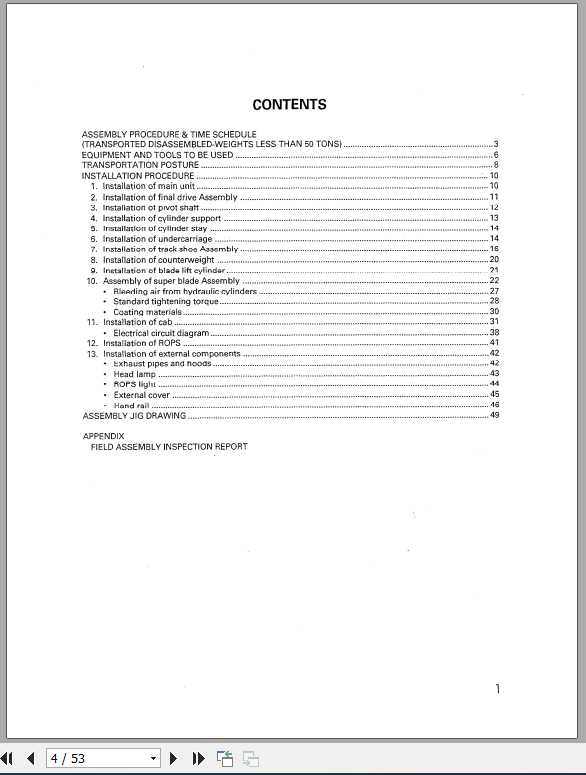Komatsu Mining Bulldozers D575A 2 Field Assembly ManualSEAWD00500 2