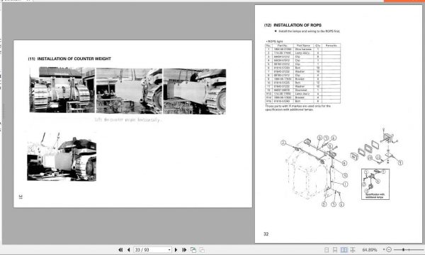 Komatsu Mining Bulldozers D575A 3 Field Assembly ManualSEAWD02700 3 1