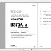 Komatsu Mining Bulldozers D575A 3 Shop ManualSEBM022003 1