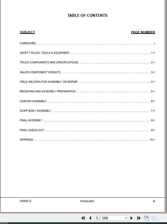 Komatsu Mining Rigid Dump Trucks 830E Field Assembly ManualCEAW004701 2