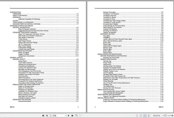 Komatsu Mining Rigid Dump Trucks 860E 1K Operation and Maintenance ManualCEAM024704 2