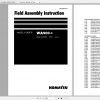 Komatsu Mining Wheel Loaders WA900 3 Field Assembly Manual 1