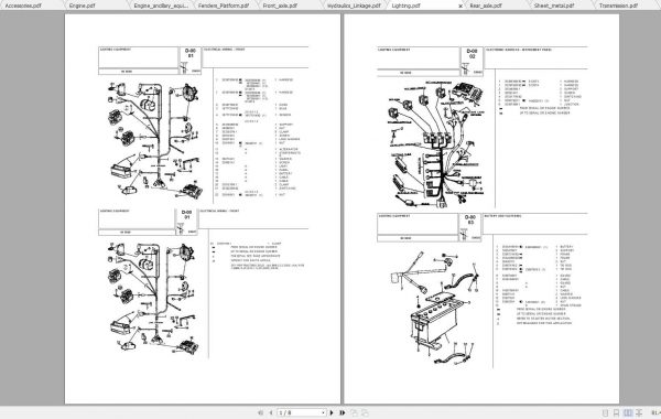 Landini Tractor 6060 Parts Catalog 2