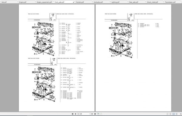 Landini Tractor 6880 Parts Catalog 2