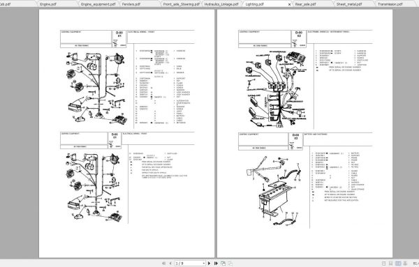 Landini Tractor 7860 Parts Catalog 2Aoy0r