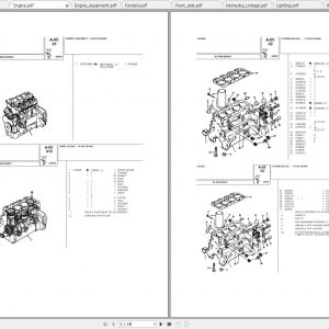 Landini Tractor 9080 Parts Catalog 1