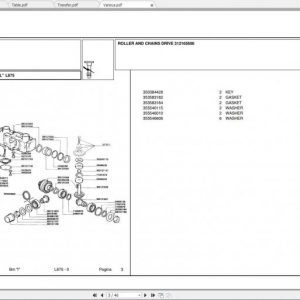 Laverda Header L875 Parts Catalog 1