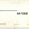 Laverda Combine Harvester M132 Parts CatalogFr 1