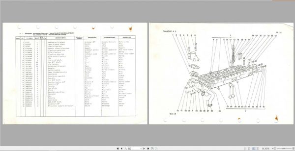 Laverda Combine Harvester M132 Parts CatalogFr 3