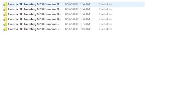 Laverda EU Harvesting M200 Combine Operators Manual 1