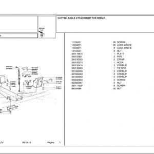 Laverda Header B310 Parts Catalog 1