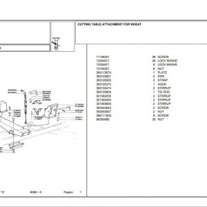 Laverda Header B360 Parts Catalog 1