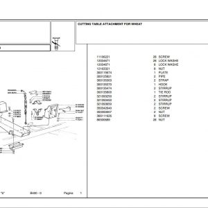 Laverda Header B400 Parts Catalog 1