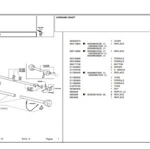 Laverda Header E310 Parts Catalog 1