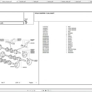 Laverda Header L575 L575D Parts Catalog 1