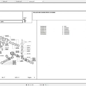 Laverda Header L870 Parts Catalog 1