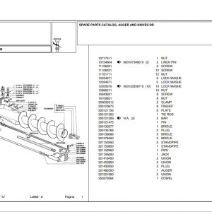 Laverda Header LX680 Parts Catalog 1VQhtO
