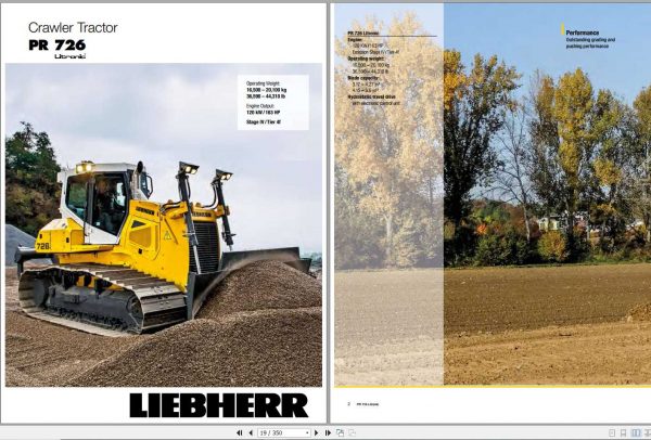 Liebherr Crawler Dozer Series 6 PR72613291330133114935 Operators Manual 3