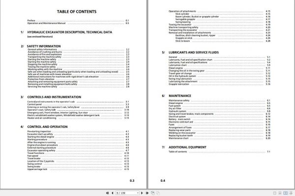 Liebherr Crawler Excavator R308 Operators Manual 2