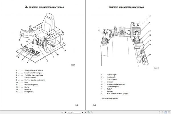 Liebherr Crawler Excavator R312 Operators Manual 3