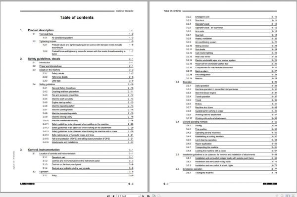 Liebherr Crawler Loader Series 2 PR712BPR722B6200 LI Operator Manuals 2