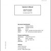 Liebherr Hydraulic Excavator R944C Demolition SN 27700 Operators Manual 1