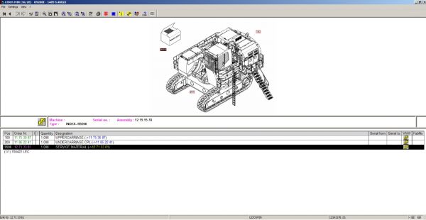 Liebherr LidosEN Mining Truck Excavator 092020 Parts and Service Document Offline DVD 3