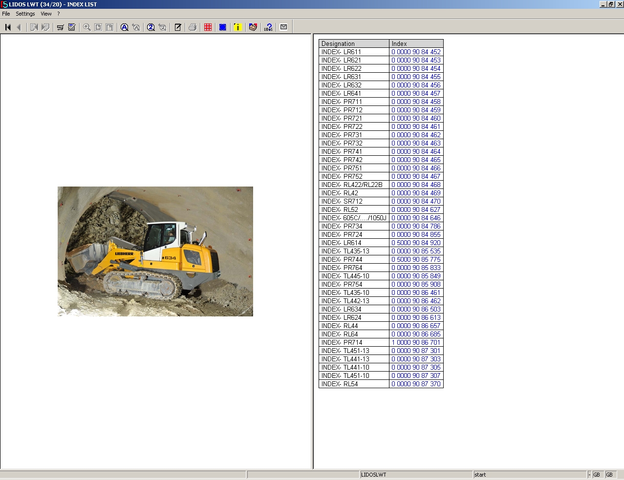Liebherr Lidos Parts and Service Documentation Offline 092020 1
