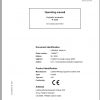 Liebherr Mining Hydraulic Excavator R9200 40001 Operating Manual