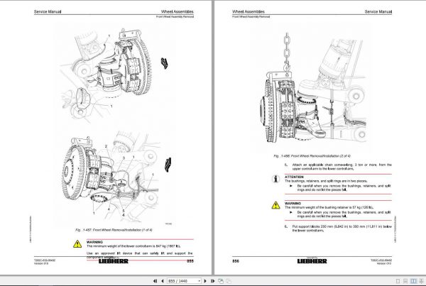 Liebherr Mining Truck T282C 532 06492 Service Manual 3