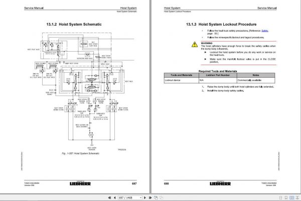 Liebherr Mining Truck T282C 532 06494 Service Manual 3