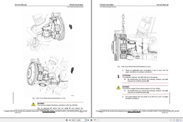 Liebherr Mining Truck T282C 532 06570 06577 06585 06590 Service Manual 3
