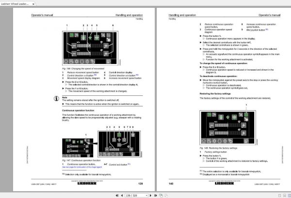 Liebherr Wheel Loader L528 1267USA CAN SN 40517 Operators Manual 3
