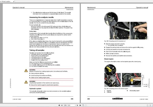 Liebherr Wheel Loader L528 1267 SN 34983 Operators Manual 3