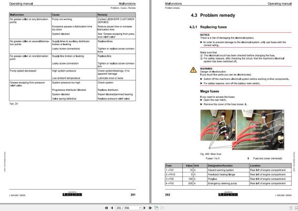 Liebherr Wheel Loader L550 456 SN 26555 Operators Manual 3