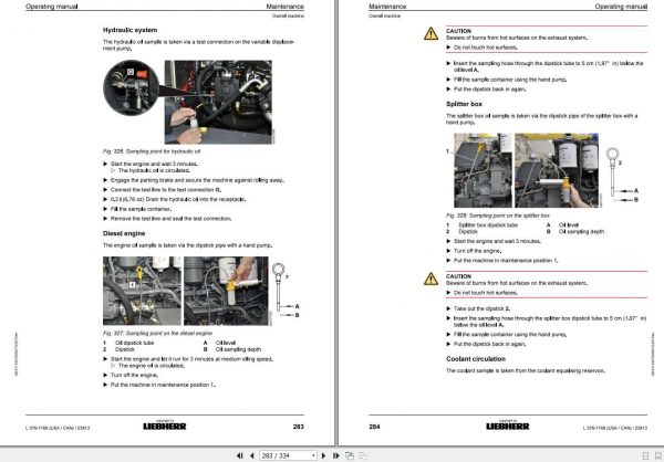 Liebherr Wheel Loader L576 1169USA CAN SN 23813 Operators Manual 3