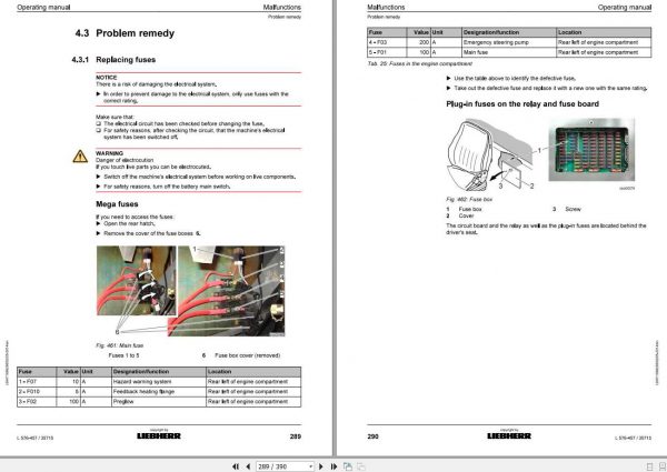 Liebherr Wheel Loader L576 457 SN 35715 Operators Manual 3