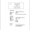 Liebherr Wheel Loader L580 1170USA CAN SN 26443 Operators Manual 1