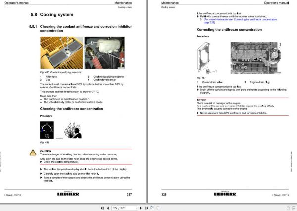 Liebherr Wheel Loader L586 461ohneCE SN 39713 Operators Manual 3