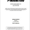Manitou Forklift 805348 Series Part Manual 1