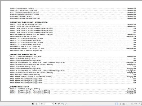 Manitou Forklift CD 15P 35P Part Manual 2