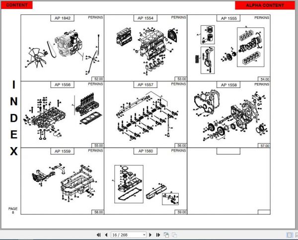 Manitou Forklift M30 24 Part Manual 2