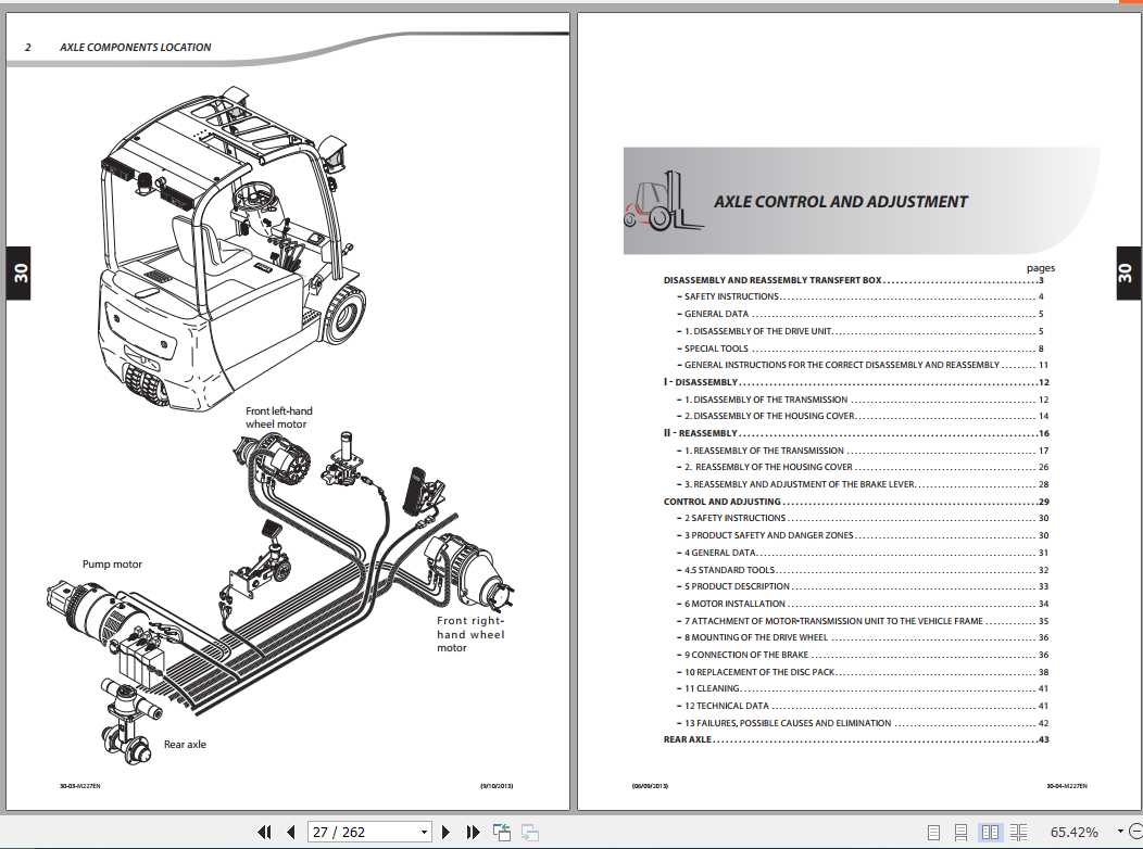 Manitou Forklift ME 318 Repair Manual