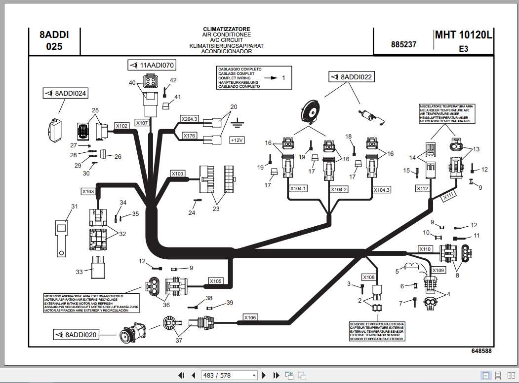 Manitou Forklift MHT 10120L Part Manual_648588