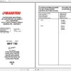 Manitou Forklift MHT 780 Part Manual648585 1