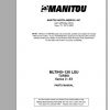 Manitou Forklift MLT 940 120 LSU Part Manual 1